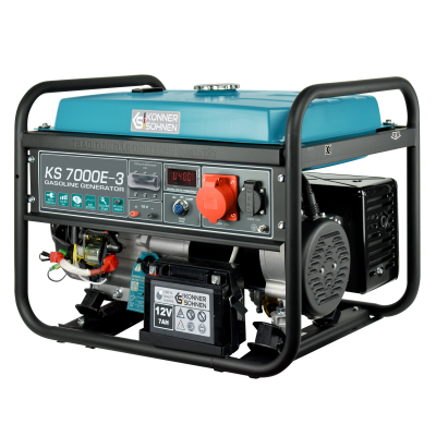 Бензиновый генератор "Könner & Söhnen" KS 7000E-3 Бензиновый генератор "Könner & Söhnen" KS 7000E-3