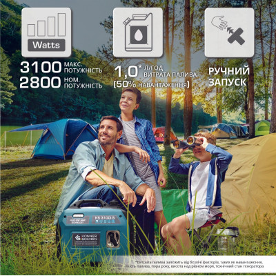 Инверторный генератор KS 3100i S Инверторный генератор KS 3100i S