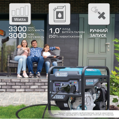 Инверторный генератор KS 3300i Инверторный генератор KS 3300i