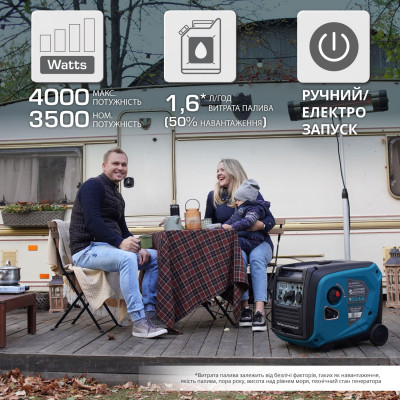Инверторный генератор KS 4000iE S Инверторный генератор KS 4000iE S