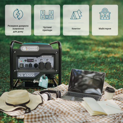 Инверторный генератор Könner & Söhnen KS 4500i Инверторный генератор Könner & Söhnen KS 4500i