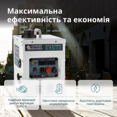 Генератор постоянного напряжения KS 24VM-DC Генератор постоянного напряжения KS 24VM-DC