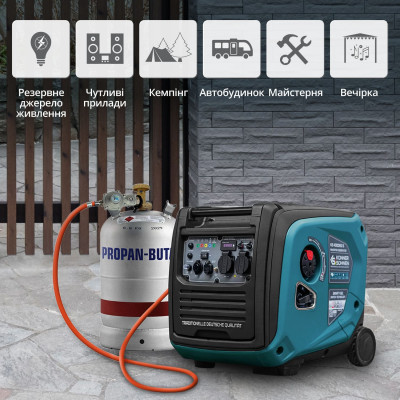 Инверторный газобензиновый генератор KS 4000iEG S Инверторный газобензиновый генератор KS 4000iEG S