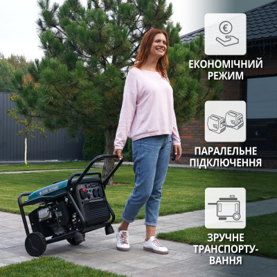 Инверторный газобензиновый генератор KS 4100iEG