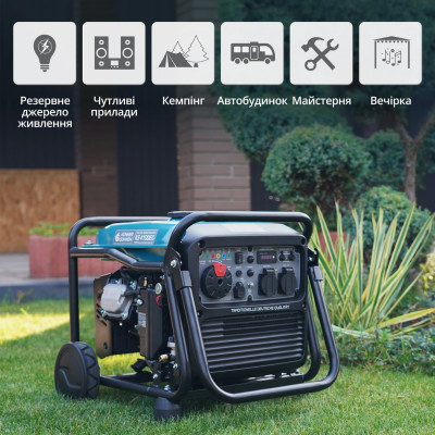 Инверторный газобензиновый генератор KS 4100iEG