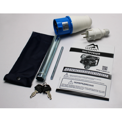 Генераторная установка SC6000E-II 1ф 5,0кВт, эл.старт, бак-25л, колеса Генераторная установка SC6000E-II 1ф 5,0кВт, эл.старт, бак-25л, колеса