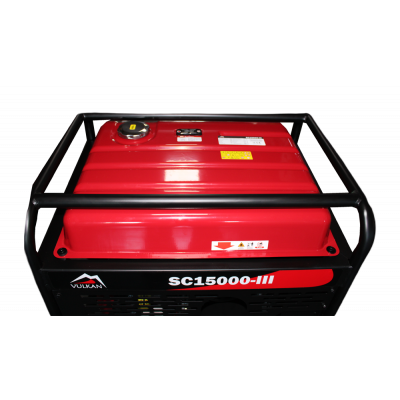 Генераторная установка SC15000-III 1ф 12 кВт, эл.старт, бак-45л, кнопка Генераторная установка SC15000-III 1ф 12 кВт, эл.старт, бак-45л, кнопка