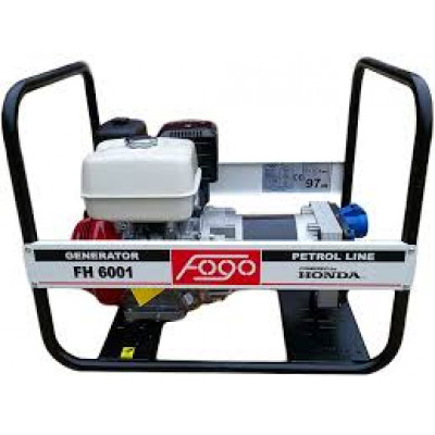 Генераторная установка FH6001 (F00169557) 1ф-5,6кВт, двигатель Honda, бак-6,1л, руч. Генераторная установка FH6001 (F00169557) 1ф-5,6кВт, двигатель Honda, бак-6,1л, руч.