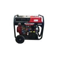 Генераторна установка SCD7000 дизель 3ф 5,0кВт ел.старт, бак18л, колеса Генераторна установка SCD7000 дизель 3ф 5,0кВт ел.старт, бак18л, колеса