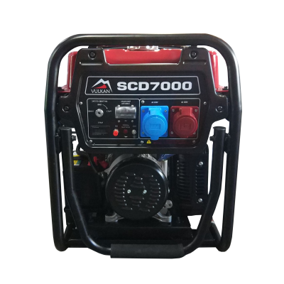 Генераторная установка SCD7000 дизель 3ф 5,0кВт эл.старт, бак18л, колеса Генераторная установка SCD7000 дизель 3ф 5,0кВт эл.старт, бак18л, колеса