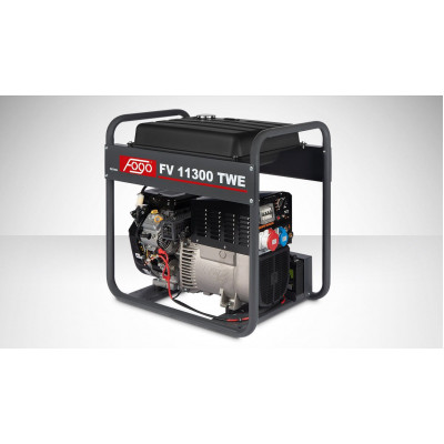 Аппарат дуговой сварки с генераторной установкой FOGO FV 11300 TWE (3ф-10кВА/1ф-4,5кВт, свар.стр-300А, двигатель.B&S бак 45л, эл.старт)