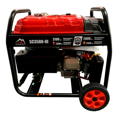 Генераторная установка SC3500-III (бензин/газ) 1ф 2,8кВт/2,3кВт, ручн.старт/электростарт, бак-15л Генераторная установка SC3500-III (бензин/газ) 1ф 2,8кВт/2,3кВт, ручн.старт/электростарт, бак-15л