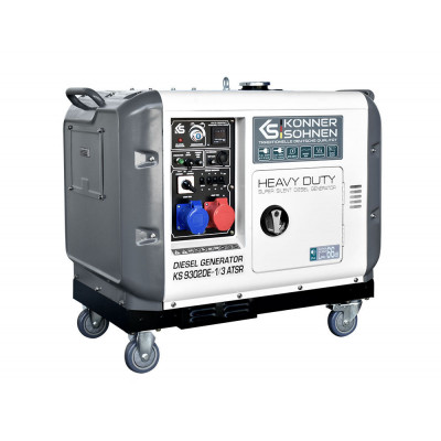 Генераторна установка FV15000TE 3ф-12,5кВА/1ф-6кВт, двиг.B&S, бак-45л, ел.старт, стаб.напруги, асинхрон.ген.ІР54