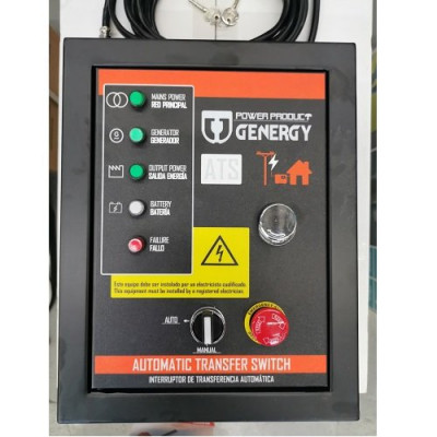 Генератор инверторный бензиновый GENERGY CRETA ATS 7,2 кВт Генератор инверторный бензиновый GENERGY CRETA ATS 7,2 кВт