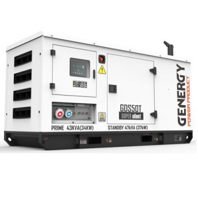 Генератор дизельный GENERGY GDS50T 37 кВт