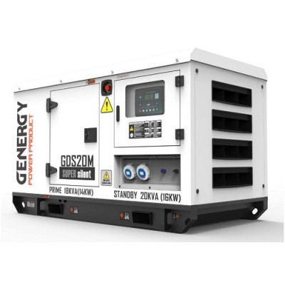 Генератор дизельный GENERGY GDS20M 16 кВт Генератор дизельный GENERGY GDS20M 16 кВт