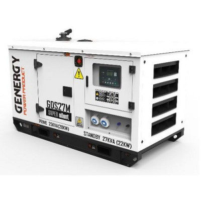 Генератор дизельный GENERGY GDS27M 22 кВт Генератор дизельный GENERGY GDS27M 22 кВт