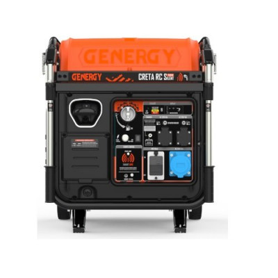 Генератор инверторный бензиновый GENERGY CRETA SILENT RC 7,5 кВт Генератор инверторный бензиновый GENERGY CRETA SILENT RC 7,5 кВт
