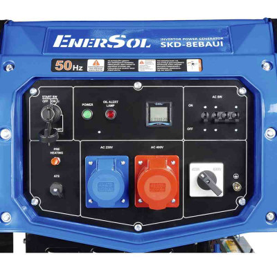 Генератор інверторний дизельний EnerSol SKD-8EBAUI Генератор інверторний дизельний EnerSol SKD-8EBAUI