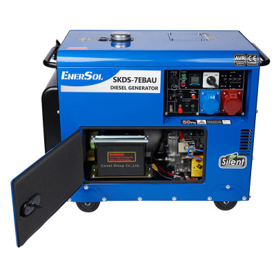 Генератор дизельний EnerSol SKDS-7EBAU Генератор дизельний EnerSol SKDS-7EBAU