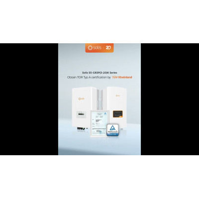 Мережевий трифазний інвертор Solis S5 15кВт, 2xMPPT (S5-GR3P15K)
