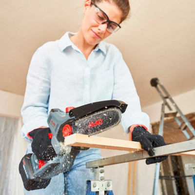 Аккумуляторная цепная пила AL-KO CSM 1815 с АКБ и зарядным устройством (114023)