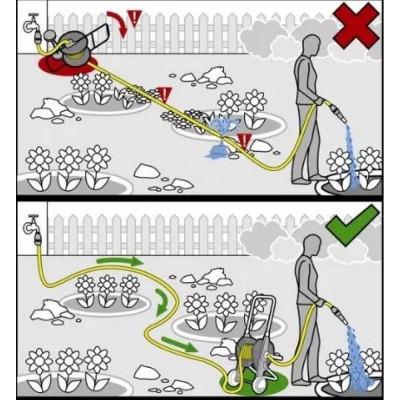 Металевий візок для шланга Karcher HT 80 (2.645-042.0)