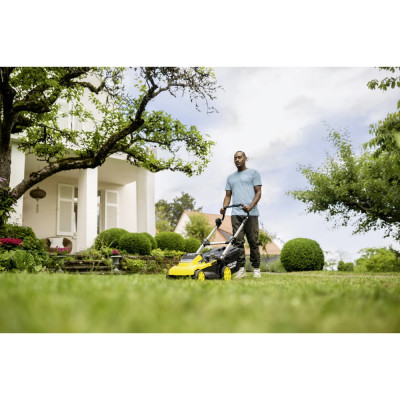 Газонокосилка аккумуляторная Karcher LMO 5-18 Dual Battery Set (АКБ и ЗУ) (1.445-431.0)