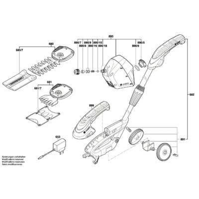 Акумуляторний кущоріз-ножиці Bosch ISIO 3 (0600833108)