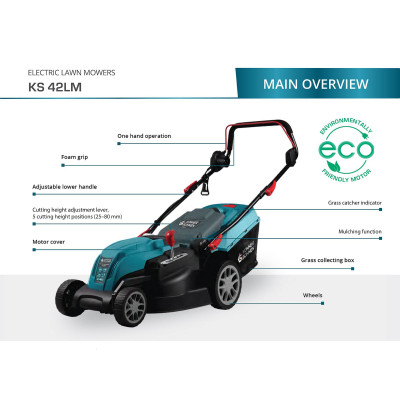 Електрична газонокосарка KS 42LM