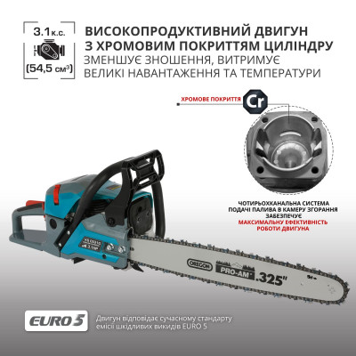 Бензинова пила  KS CS31G-18-1