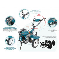 Бензиновий культиватор KS 7HP-1050G