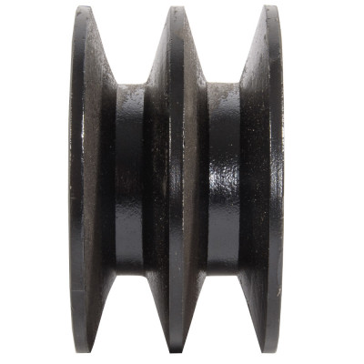 Шкив 2-х ручейный для вала ф19,05