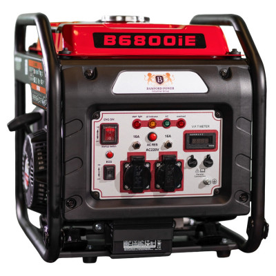 Інверторний бензиновий генератор BAMFORD B6800iE 4,5 кВт (макс. 5,5 кВт) з дистанційним запуском Інверторний бензиновий генератор BAMFORD B6800iE 4,5 кВт (макс. 5,5 кВт) з дистанційним запуском